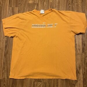 Vintage Nike Center Swoosh Tennessee Vols‎ Shirt Men 2XL Orange Football
